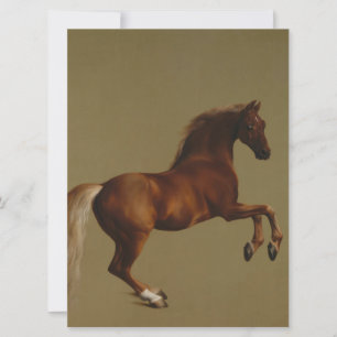Whistlejacket the Horse (by George Stubbs) Card