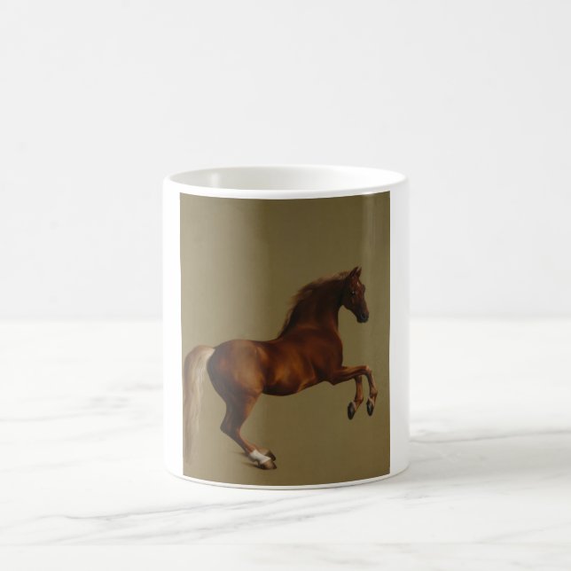 Whistlejacket the Horse (by George Stubbs) Coffee Mug (Center)