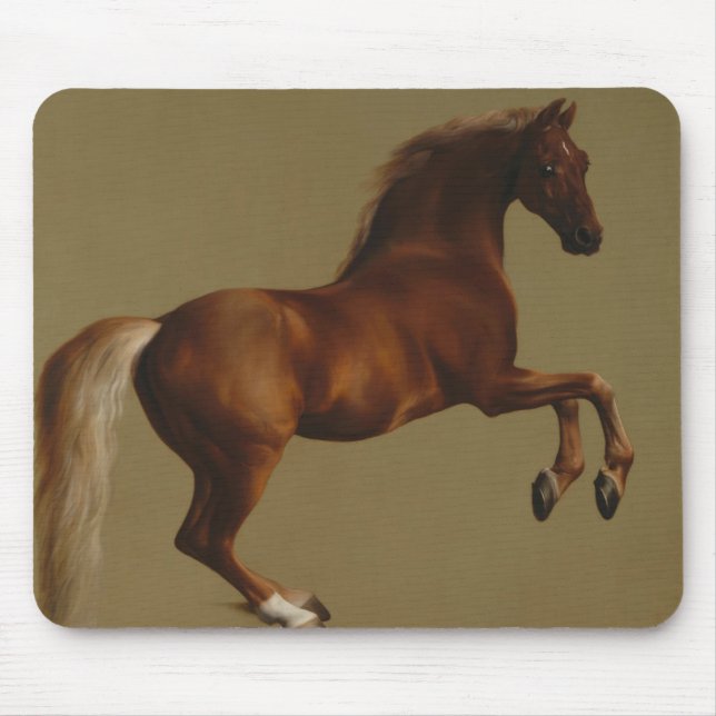 Whistlejacket the Horse (by George Stubbs) Mouse Pad (Front)