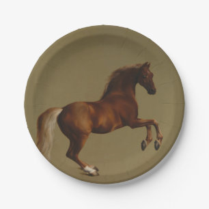 Whistlejacket the Horse (by George Stubbs) Paper Plates