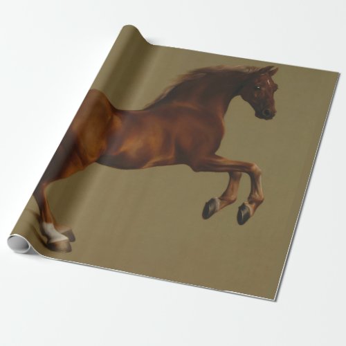 Whistlejacket the Horse by George Stubbs Wrapping Paper
