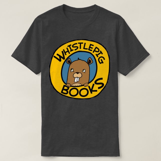 Whistlepig Books large logo T-Shirt (Design Front)