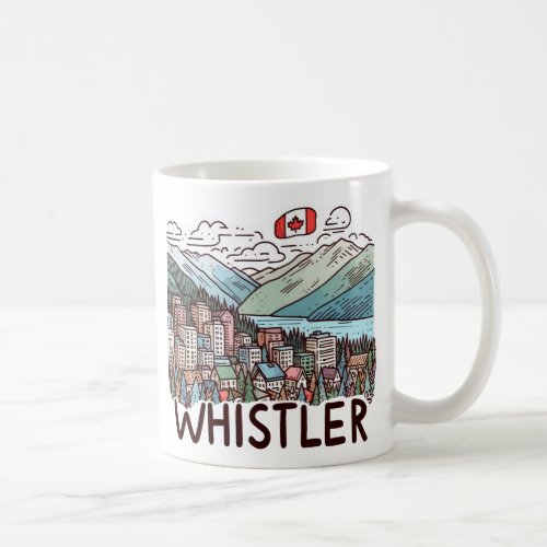 Whistler BC Canada  Coffee Mug