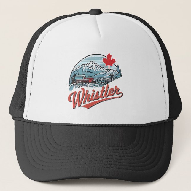 Whistler BC Canada  Trucker Hat (Front)