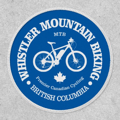 Whistler BC MTB  Patch