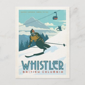 Whistler  British Columbia Postcard by AndersonDesignGroup at Zazzle
