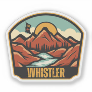 Whistler, British Columbia Sticker