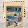 Whistler British Columbia Vancouver Canada 1950s Postcard