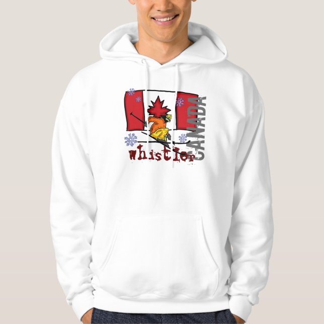 Whistler Canada ski hoodie (Front)