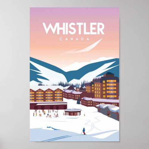 Whistler Canada Whistler  _ British Columbia Poster