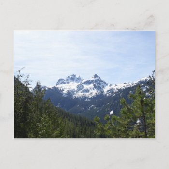 Whistler Mountain View Postcard by KarenAdair2 at Zazzle