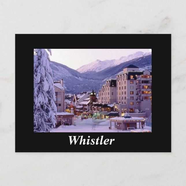 Whistler postcard (Front)