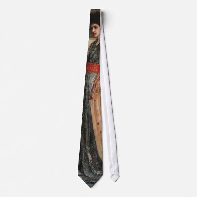 Whistler, Princess from Land of Porcelain Fine Art Tie (Front)