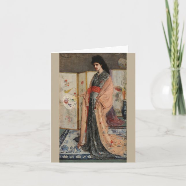Whistler,  The Princess from the Land of Porcelain Card (Front)