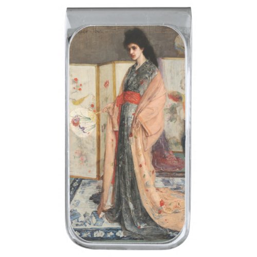 Whistler _ The Princess from the Land of Porcelain Silver Finish Money Clip