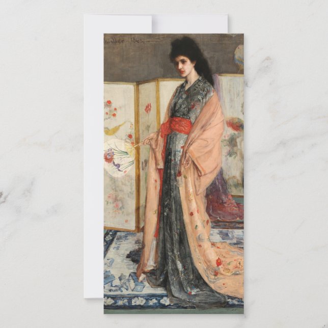 Whistler - The Princess from the Land of Porcelain Thank You Card (Front)