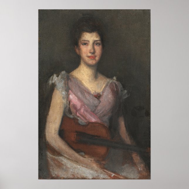 Whistler - The Violin Player Poster (Front)