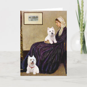 Whistlers Mom - Westies 3 and 11 Card