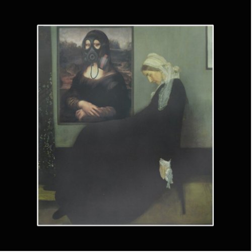 Whistlers Mother got Gassed Cutout
