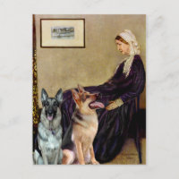 Whistlers Mother - Two German Shepherds