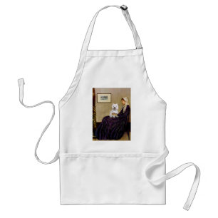 Whistlers Mother - Westie 2 Adult Apron