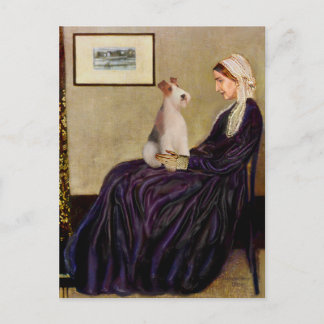 Whistlers Mother - Wire Fox Terrier #4 Postcard