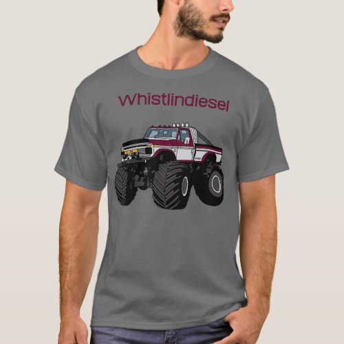 Whistlindiesel big truck T_Shirt