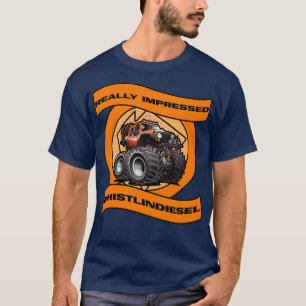 Whistlindiesel Monster Truck 4 T-Shirt