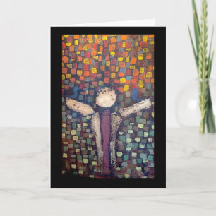 "Whistling Angel" card