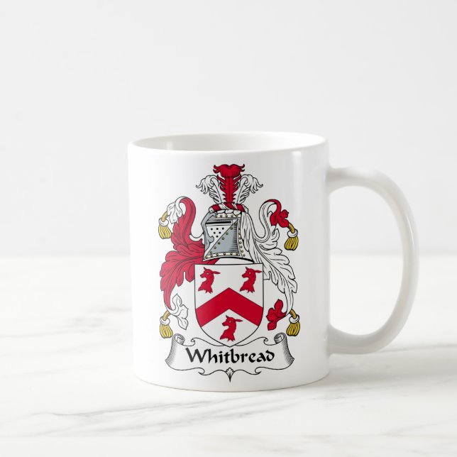 Whitbread Family Crest Coffee Mug (Right)