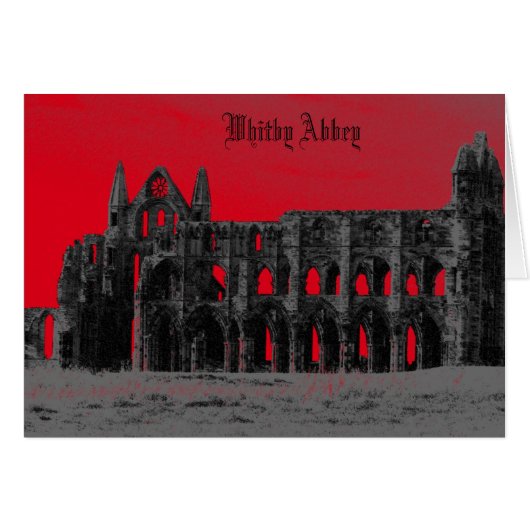 Whitby Abbey Cards (Front Horizontal)