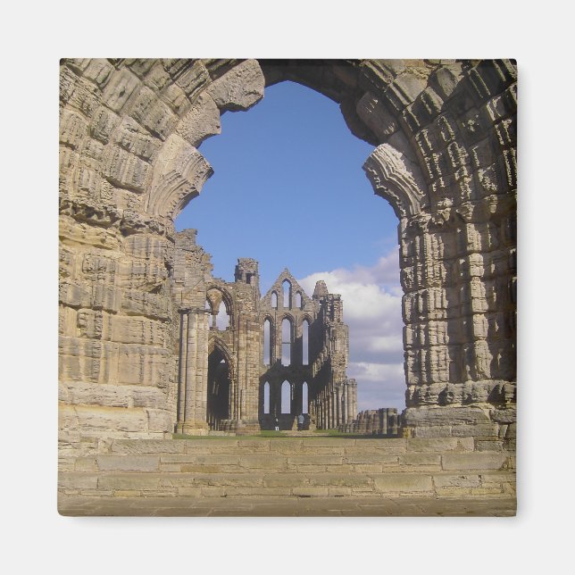 Whitby Abbey Magnet (Front)
