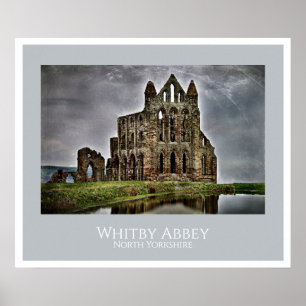 Whitby Abbey Poster