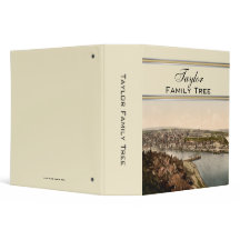 Whitby I, Yorkshire, England Family Tree Binder