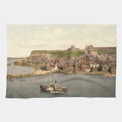 Whitby II Yorkshire England Kitchen Towel