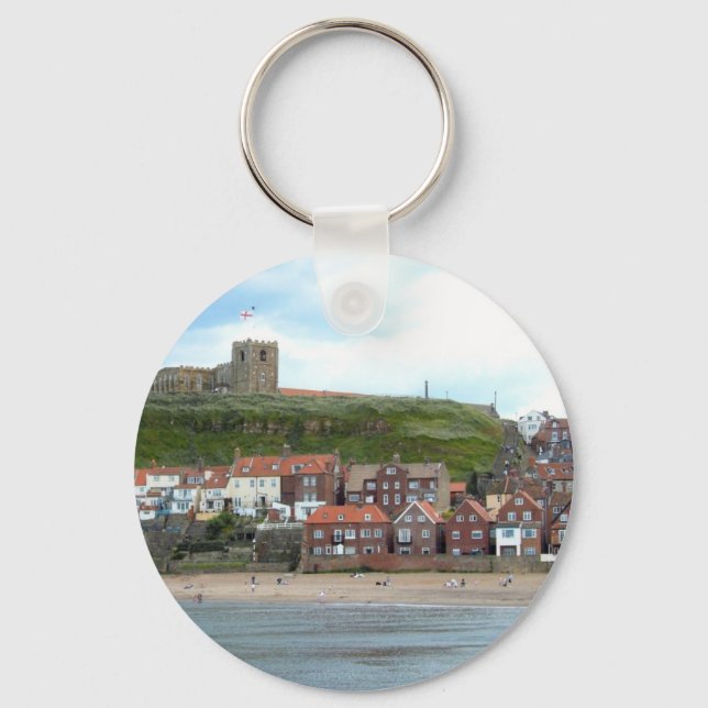 Whitby in North Yorkshire Keychain (Front)