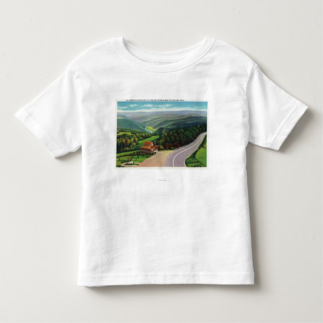 Whitcomb Summit of Deerfield River Valley Toddler T-shirt (Front)