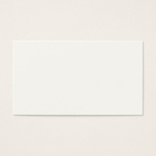 Customizable White Business Card Templates
