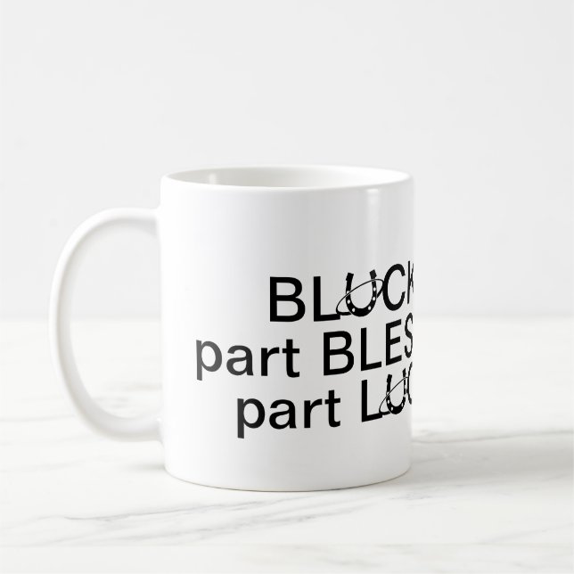 White 11 0z. Coffee Mug (Left)