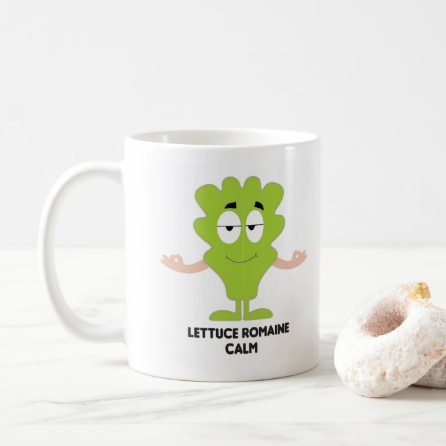 White 11 oz Classic Mug (With Donut)