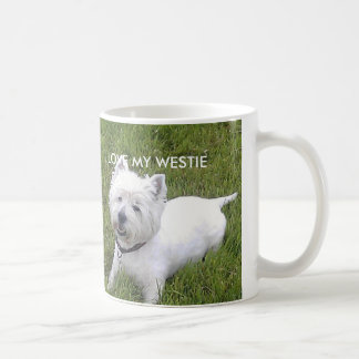 White 11oz Classic White Westie Mug