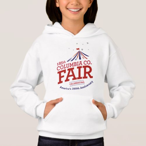 White 250 Kids Hoodie