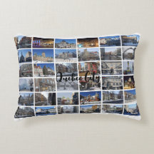 White 36 Photo Collage Grid Travel Custom