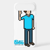 White 8-bit iPhone 4 Case (Back)