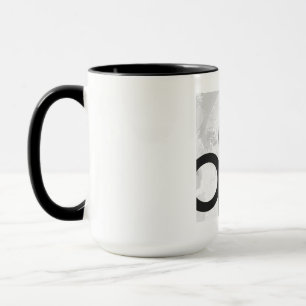 White 90 Decade Birthday Mug
