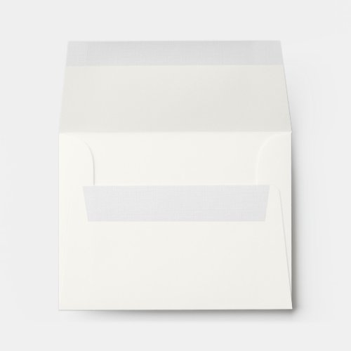 White A2 Linen Envelope