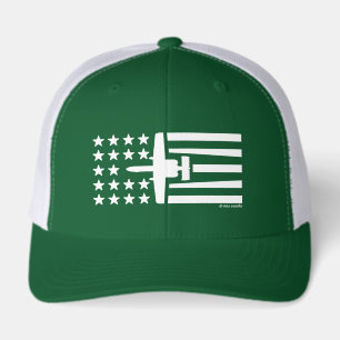 White A-10 Warthog Attack Jet Stars Stripes