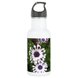 White African Daisy Stainless Steel Water Bottle