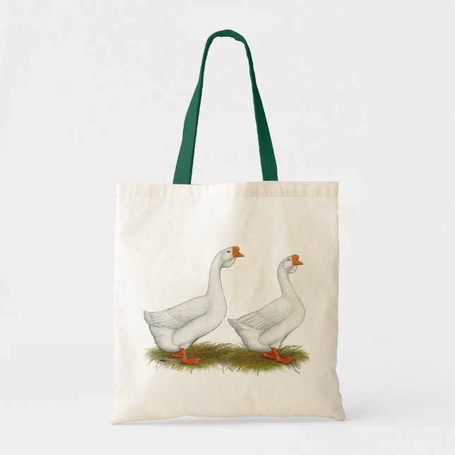 White African Geese Tote Bag (Front)