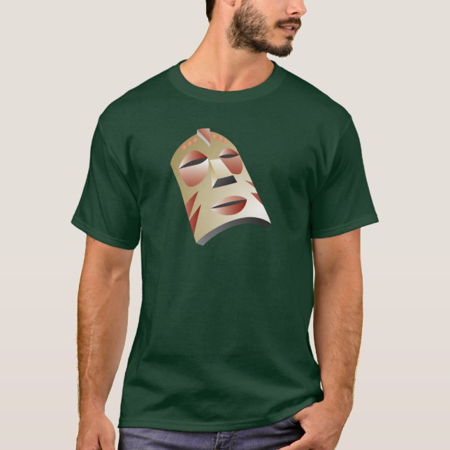 White African Mask T-Shirt (Front)